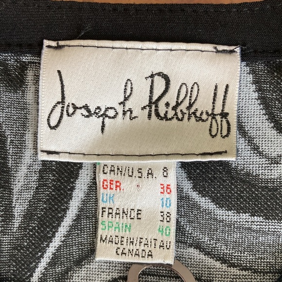 Joseph Ribkoff Zippered Jacket - Picture 2 of 9